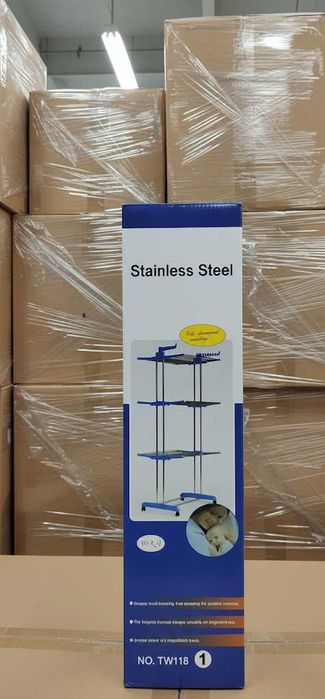 Сушарка для білизни, речей,одягу міцна вертикальна сушка, вішак ярусна