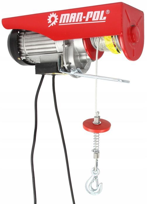 Wciągarka Wyciągarka 230V Elektryczna Linowa 800Kg Zblocze Pilot