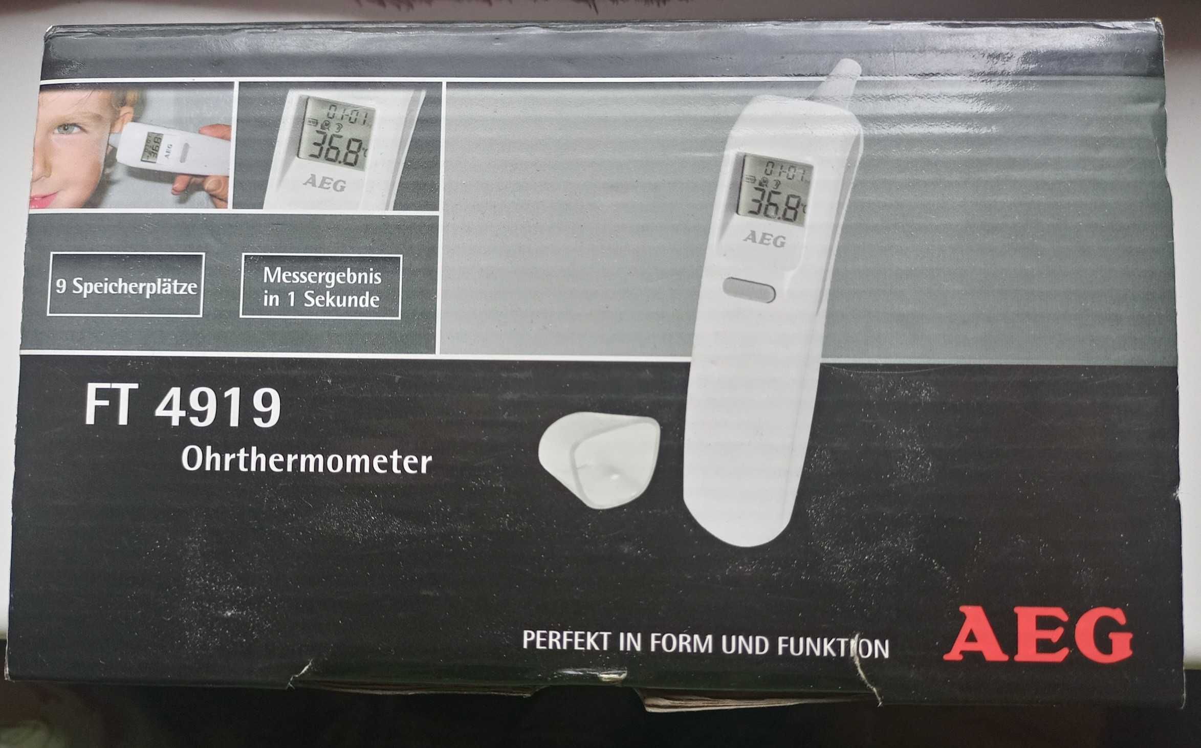 Termometr uszny AEG ft-4919