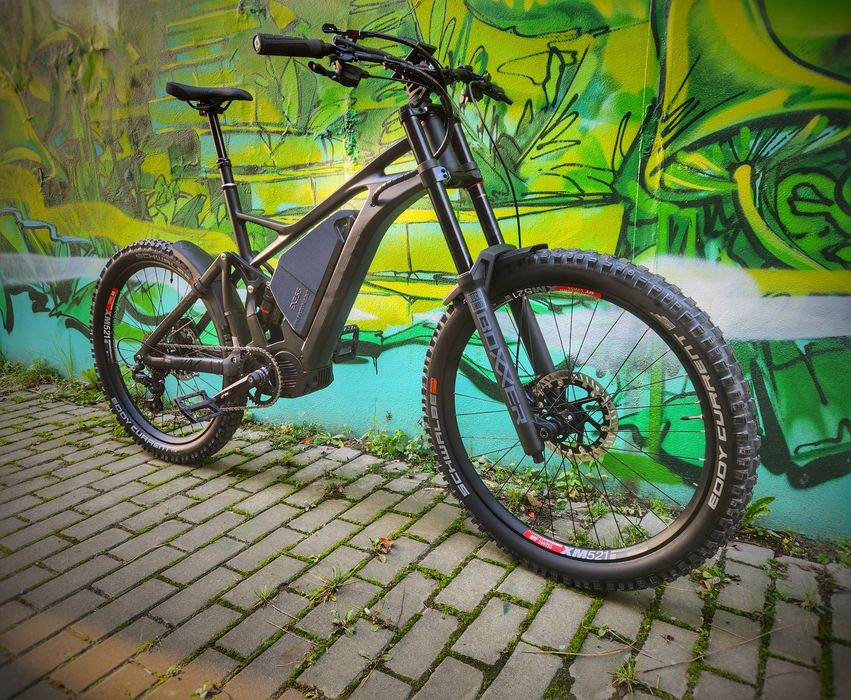 Rower elektryczny ebike Exess 160Nm 1500Wh Boxxer Bafang NOWY UART