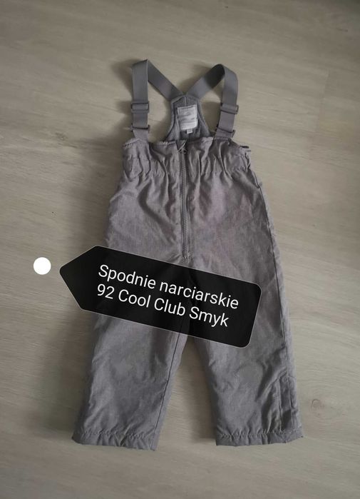 Spodnie narciarskie 92 Cool Club Smyk zimowe do kombinezonu