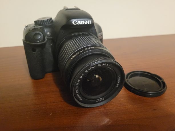 Lustrzanka Canon EOS 550D + 18-55 IS 12300 zdjęć