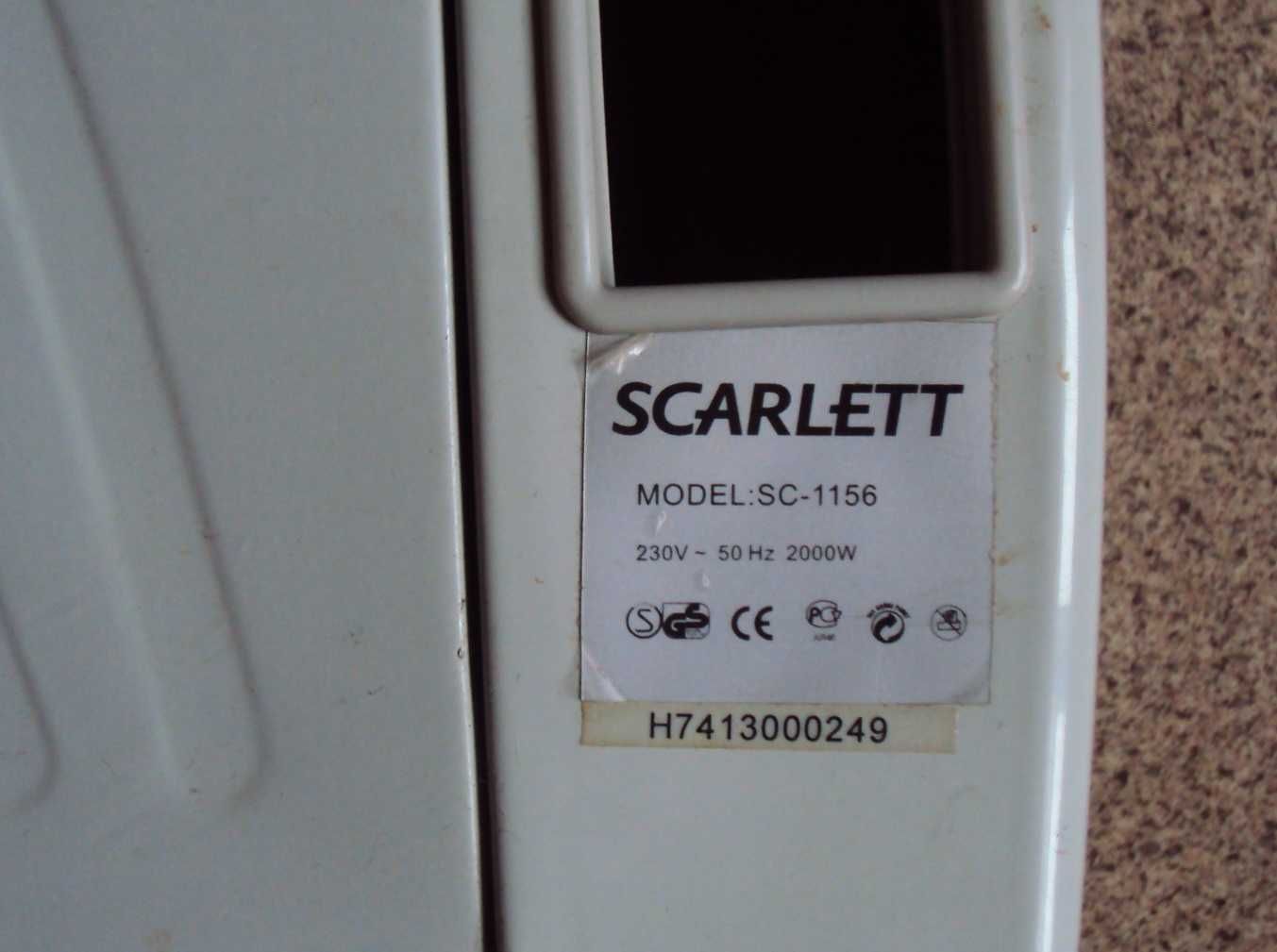 Масляный радиатор SCARLETT модель SC-1156