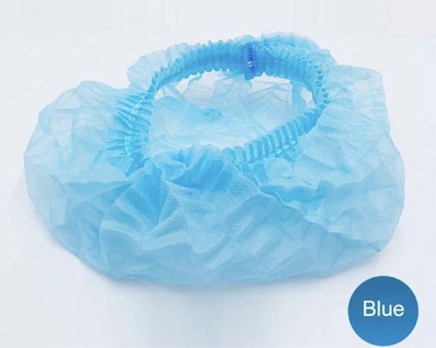 Touca descartável com e sem pala Emb 100 uni