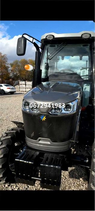 Мінітрактор Скаут 404 C компресор реверс примусова на широких колесах