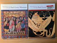 2 livros da coleção "Masterpieces of the J. Paulo Getty Museum"