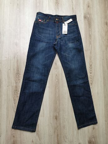 8025 Spodnie robocze Jeans Jest Stretch - Issa, 2 nowe, L