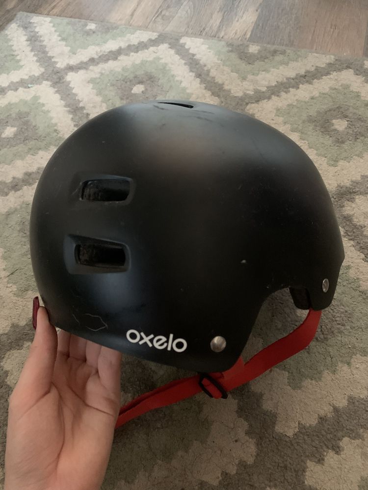 Дитячий/підлітковий шолом oxelo MF5 для велосипеда унісекс 55-58