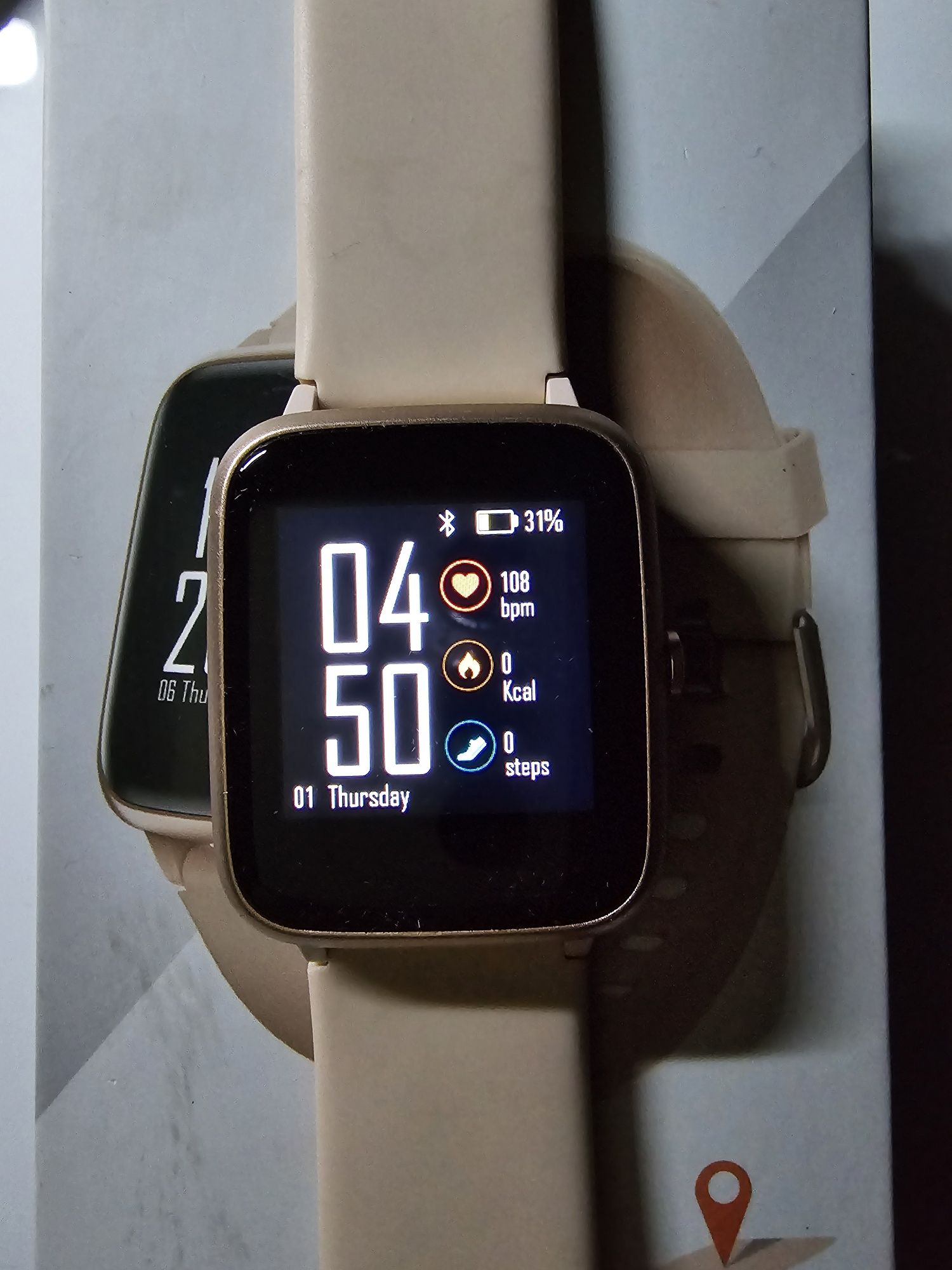 Zegarek Hama Fit Watch 5910 różowy
