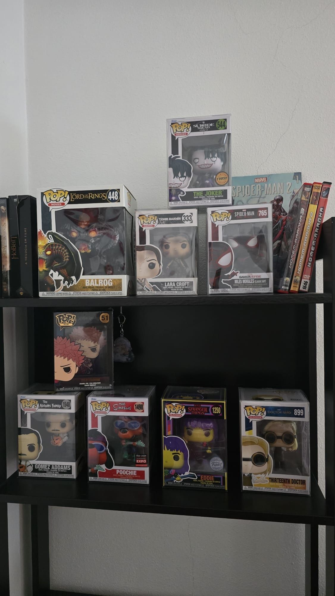 Lote de 9 artigos funko