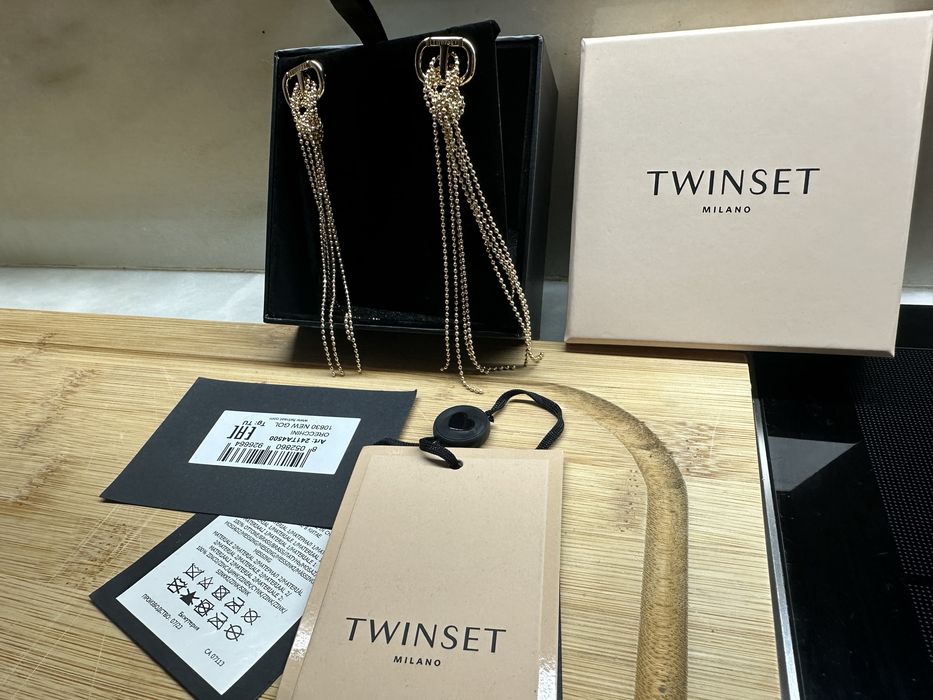 Brincos twinset Novos