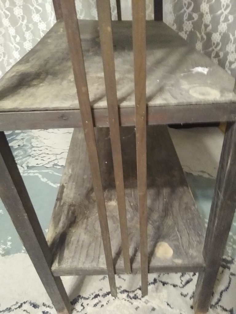 etazerka regal szafka półka kwietnik  epoka  prl