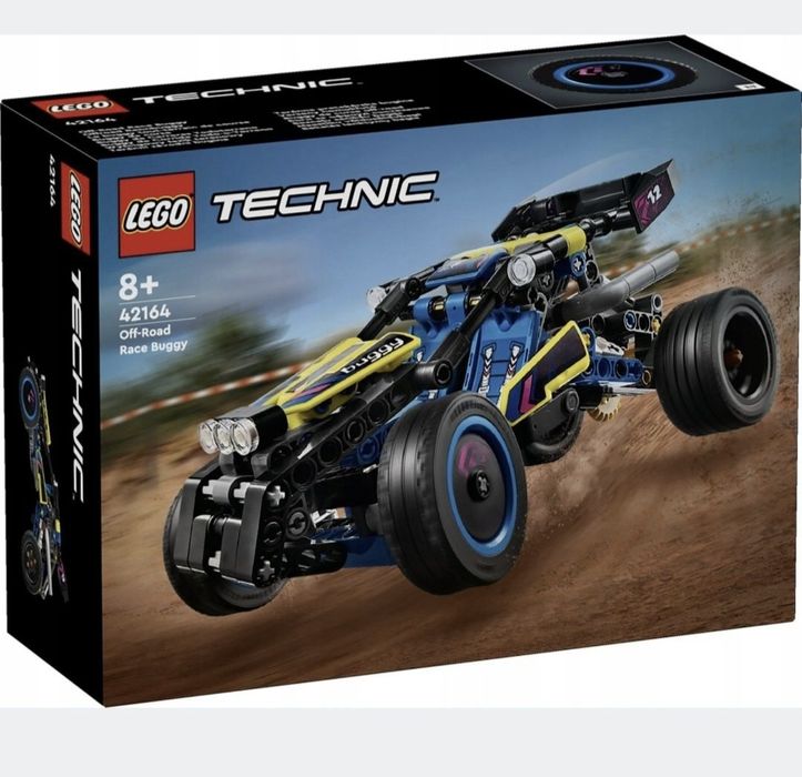LEGO Technic 42164 Wyścigowy łazik terenow BUGGY
Kategoria wiekowa 8
