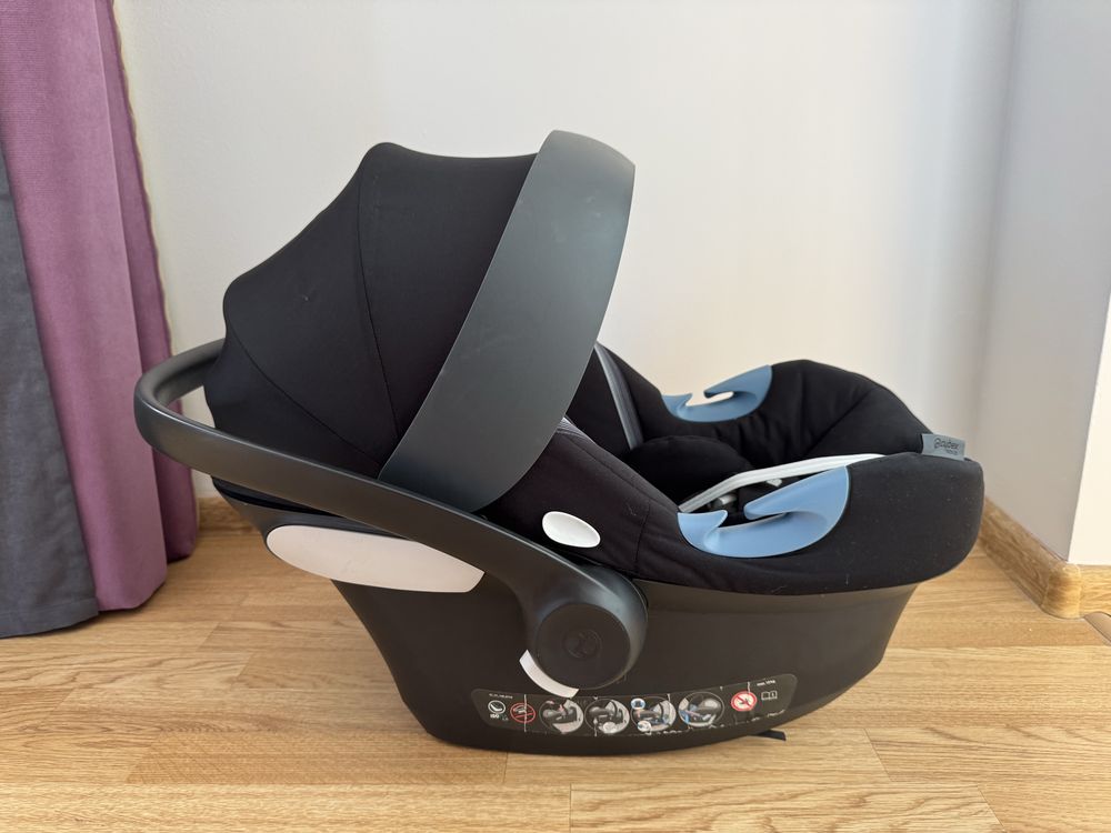 Автокрісло Cybex Aton B2 i-Size, група 0+ з базою