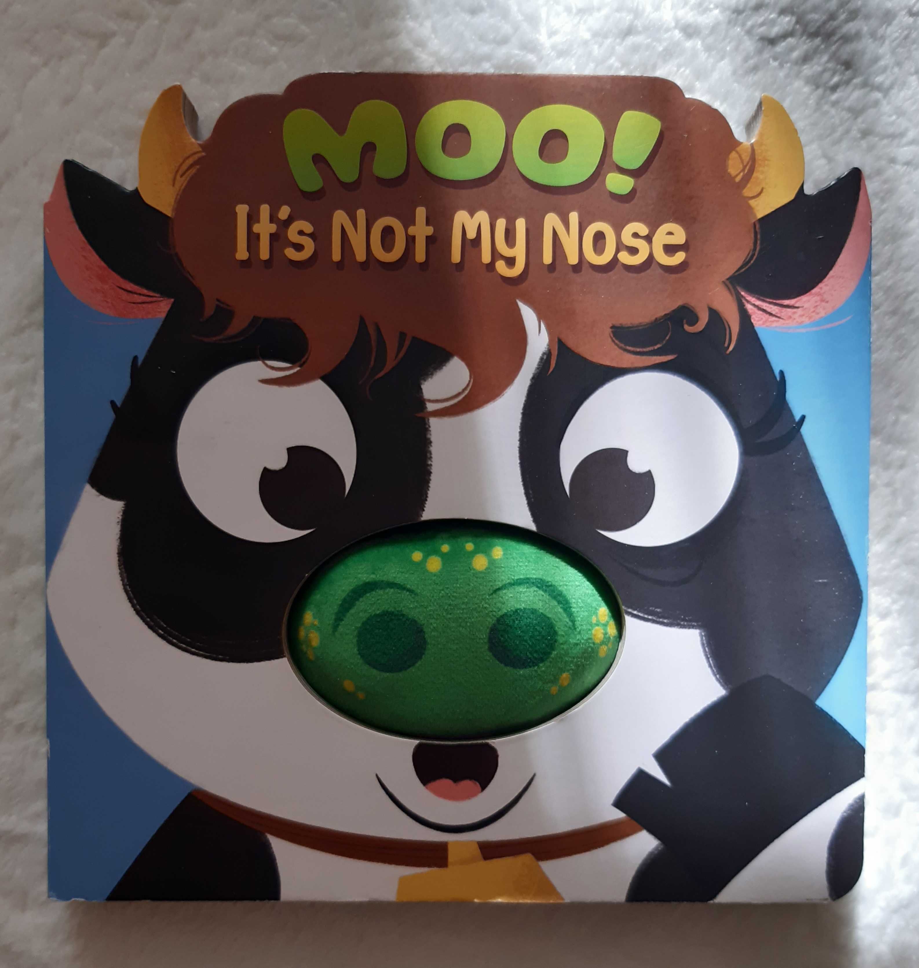 "Moo! It's not my nose" książeczka po angielsku