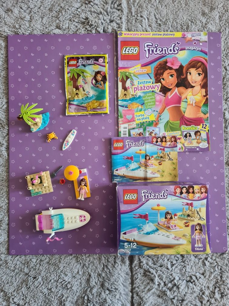 Klocki lego friends motorówka