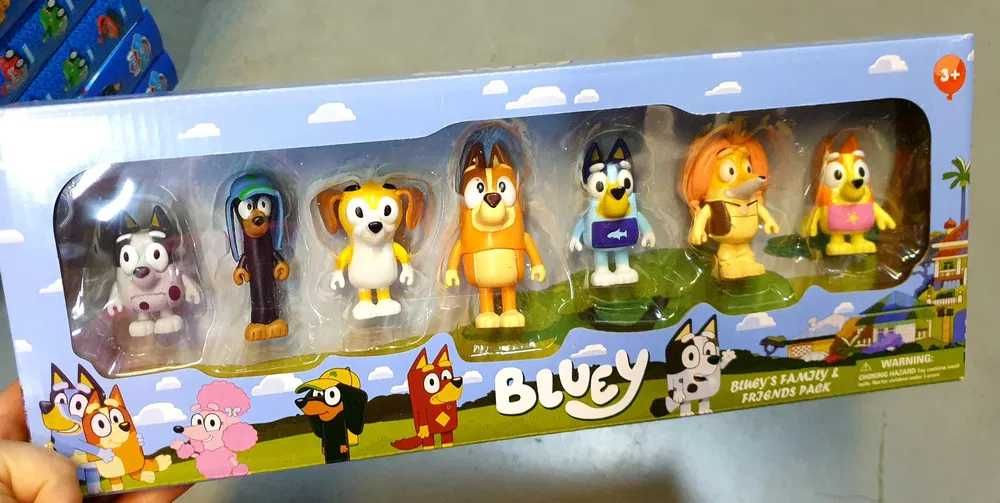 Meega Super zestaw! Figurki z bajki Bingo i Bluey