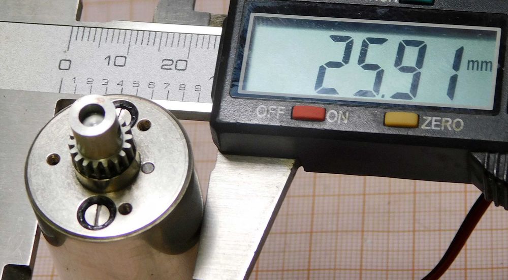 Szwajcarski silnik 12V-24V DC przekładnia 80:1 K26.5 ESCAP 28 1.87M