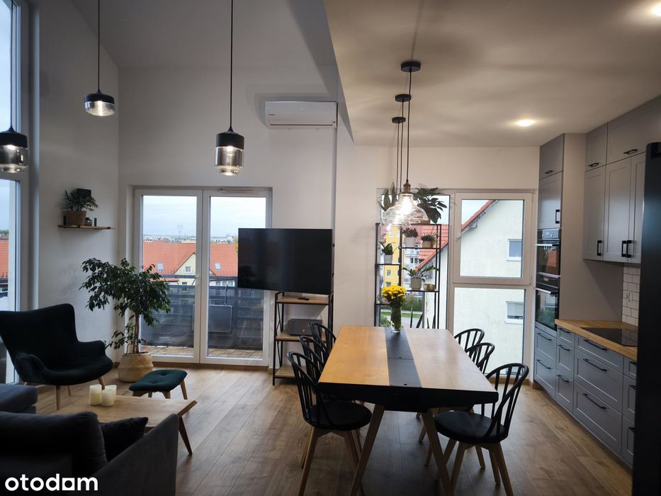 Apartament dwupoziomowy w Przecławiu.
