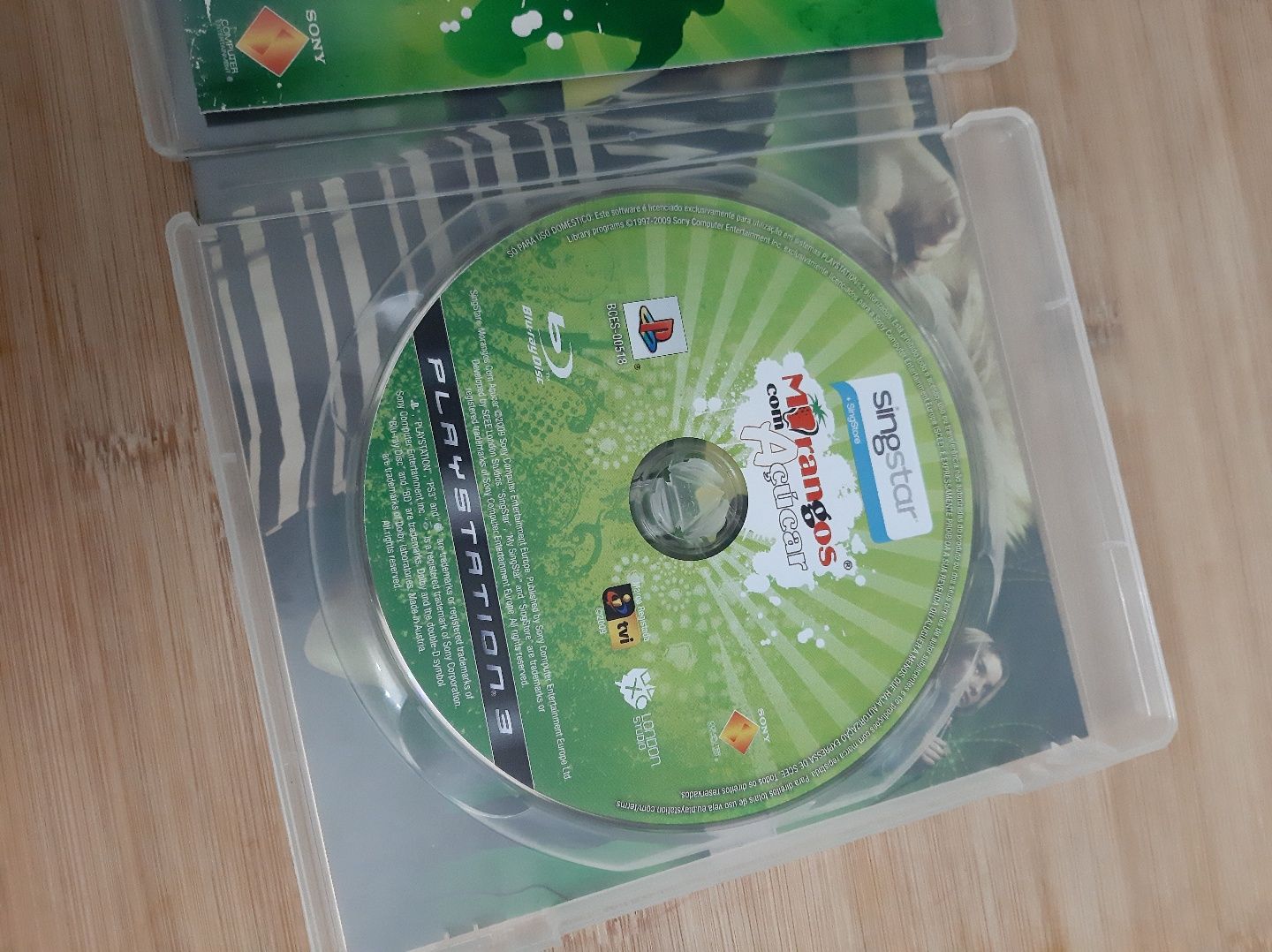 Jogo PS3 Singstar Morangos com açúcar