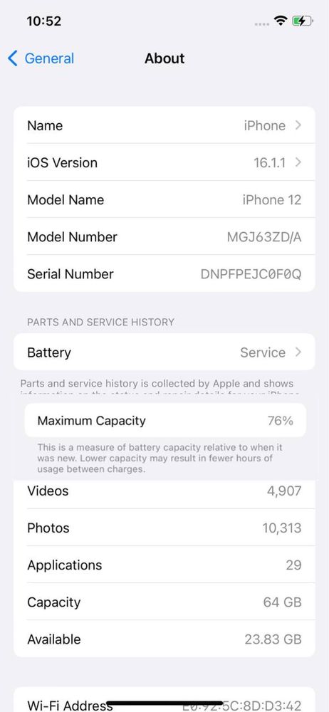 IPhone 12 64gb White (Айфон 12 64гб Белый)
