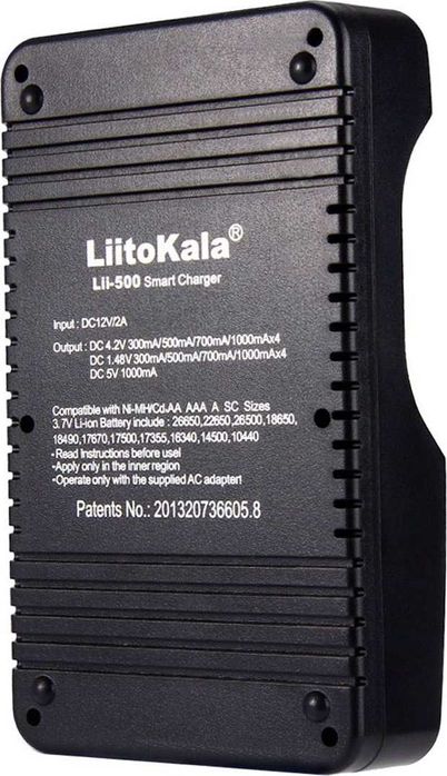 Зарядное устройство Liitokala Lii-500 полная комплектация. Оригинал.