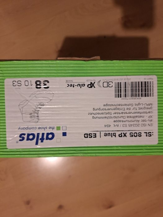 Buty Atlas robocze bezpieczne