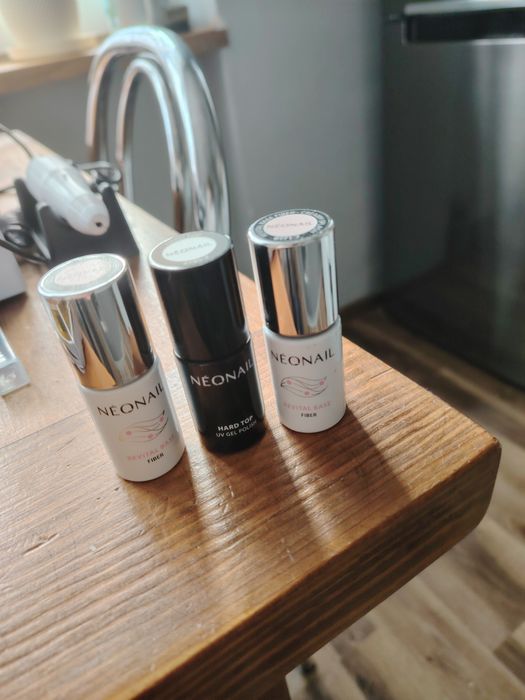 Zestaw do paznokci hybrydowych SUNONE Home2 + frezarka Nova + lakiery