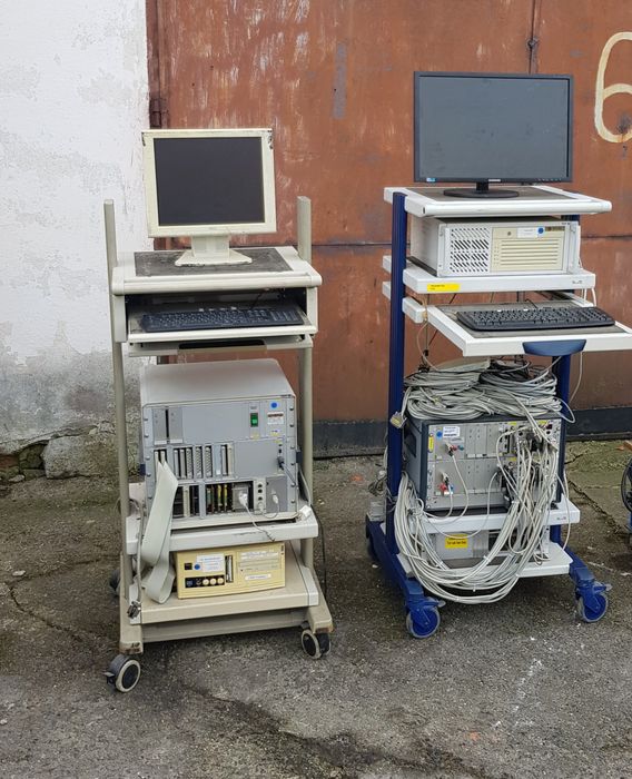 Komputer przemysłowy Thales KBS 110V Kapsch z modułami sterującymi