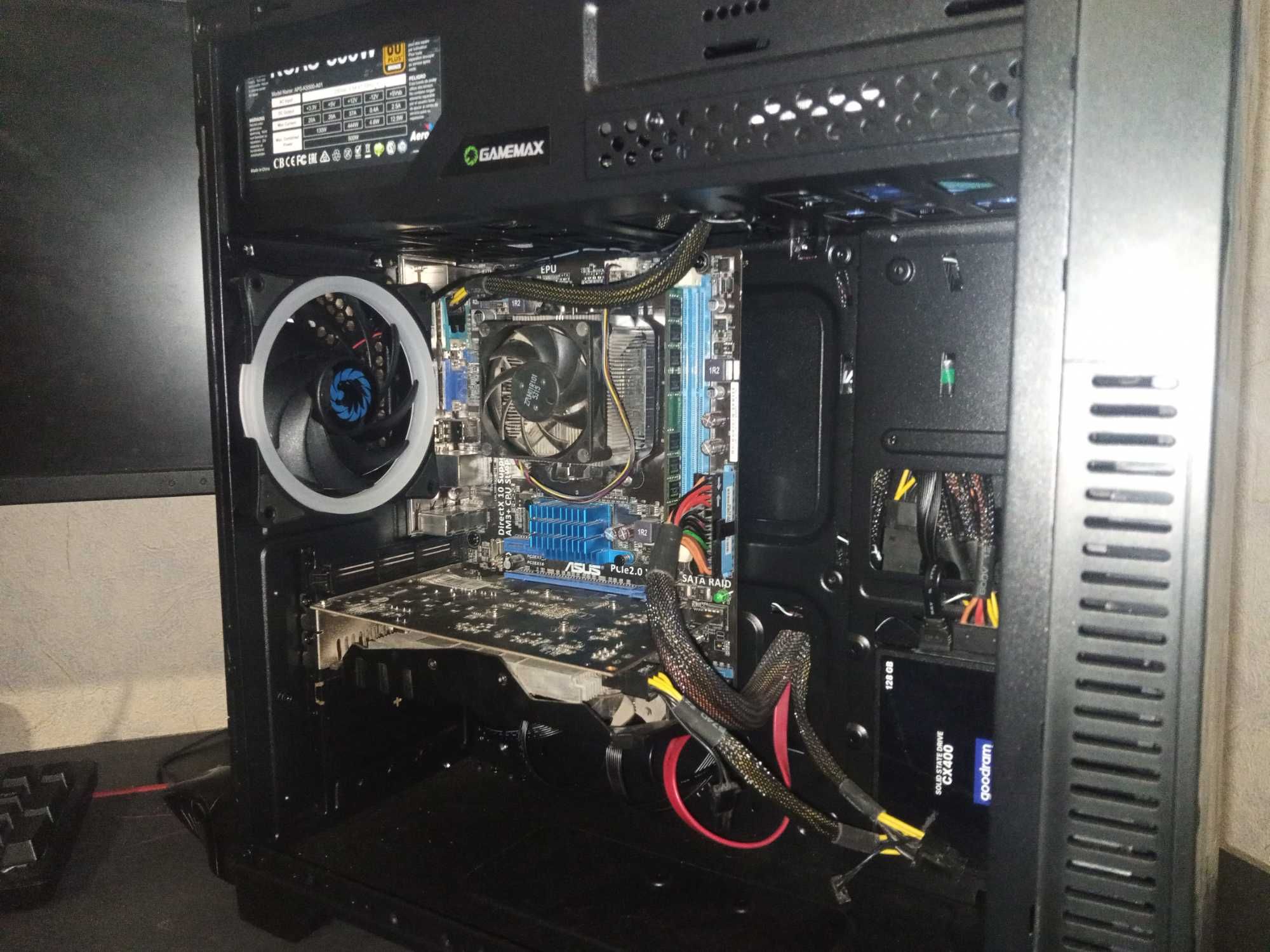 Ігровий ПК AMD FX 6300/ GTX 1050 2GB/ RAM 8GB/ SSD 128GB/ HDD 1Tb