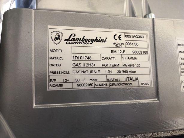 Газовая горелка Lamborghini EM 12E