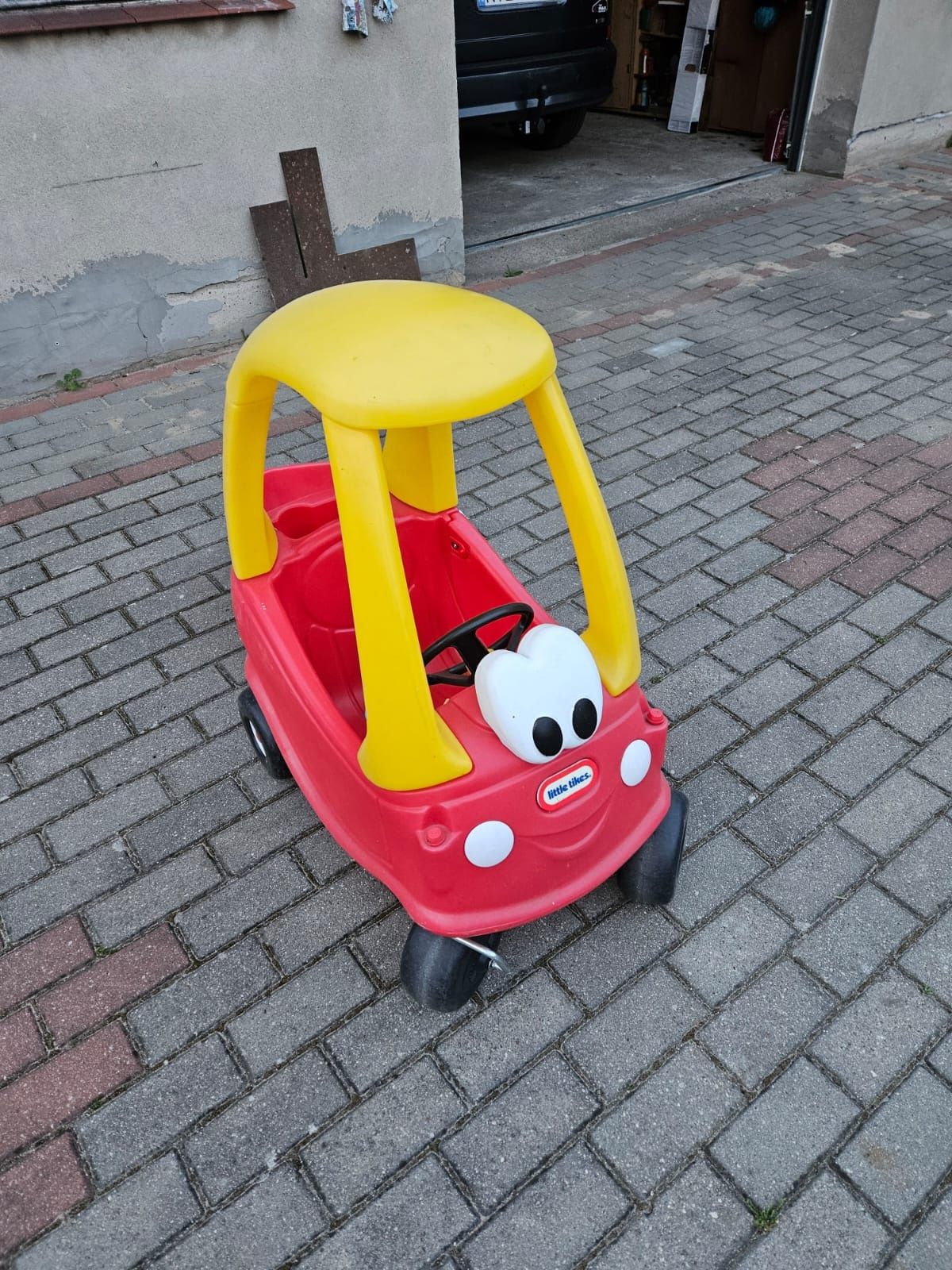 Little tikes auto i przyczepka cozy coupe