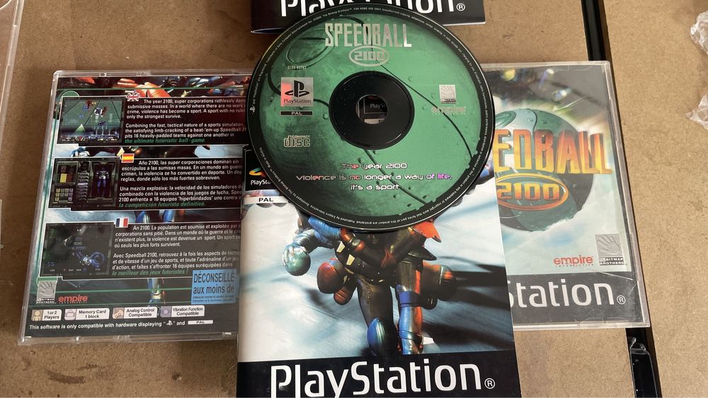 Speedball + Army Man + WWTBAM + Int Track&Field PlayStation PSX