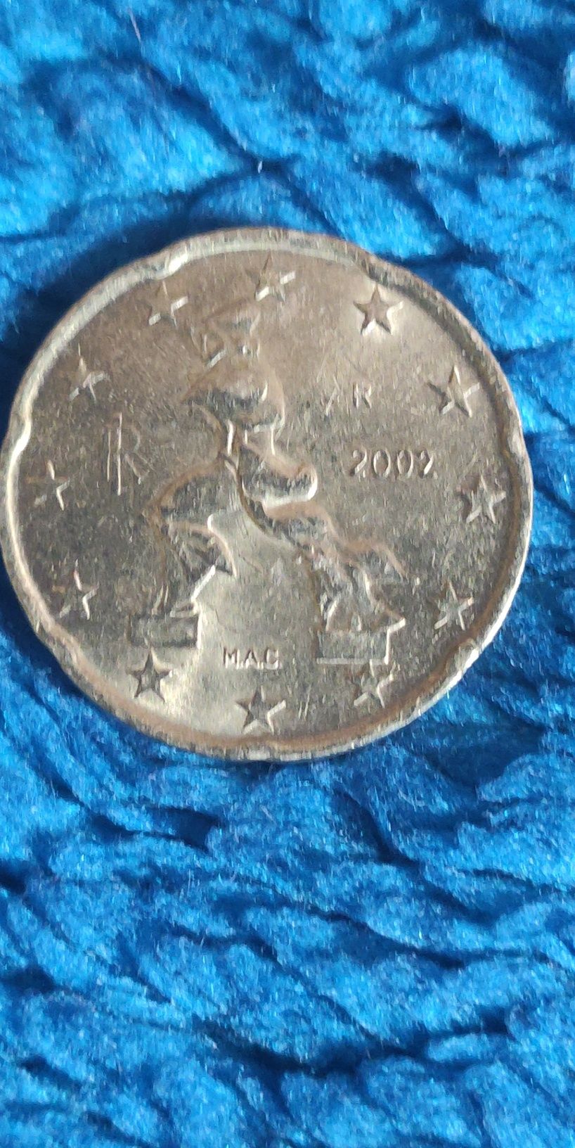 Moneta 20 eurocent 2002