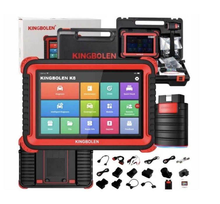 Tester Diagnostyczny  OBD2 PROFESJONALNY UniwersalnyKINGBOLEN K8 j.PL