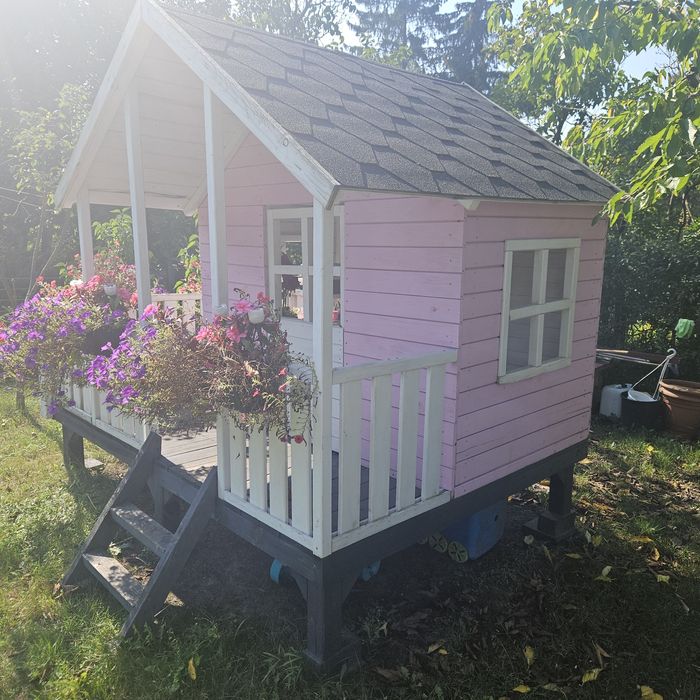 Domek ogrodowy drewniany