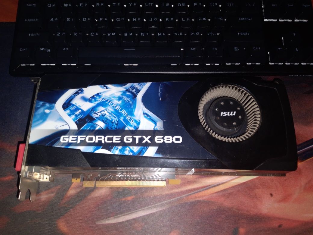 нерабочая Nvidia GTX 680 MSI