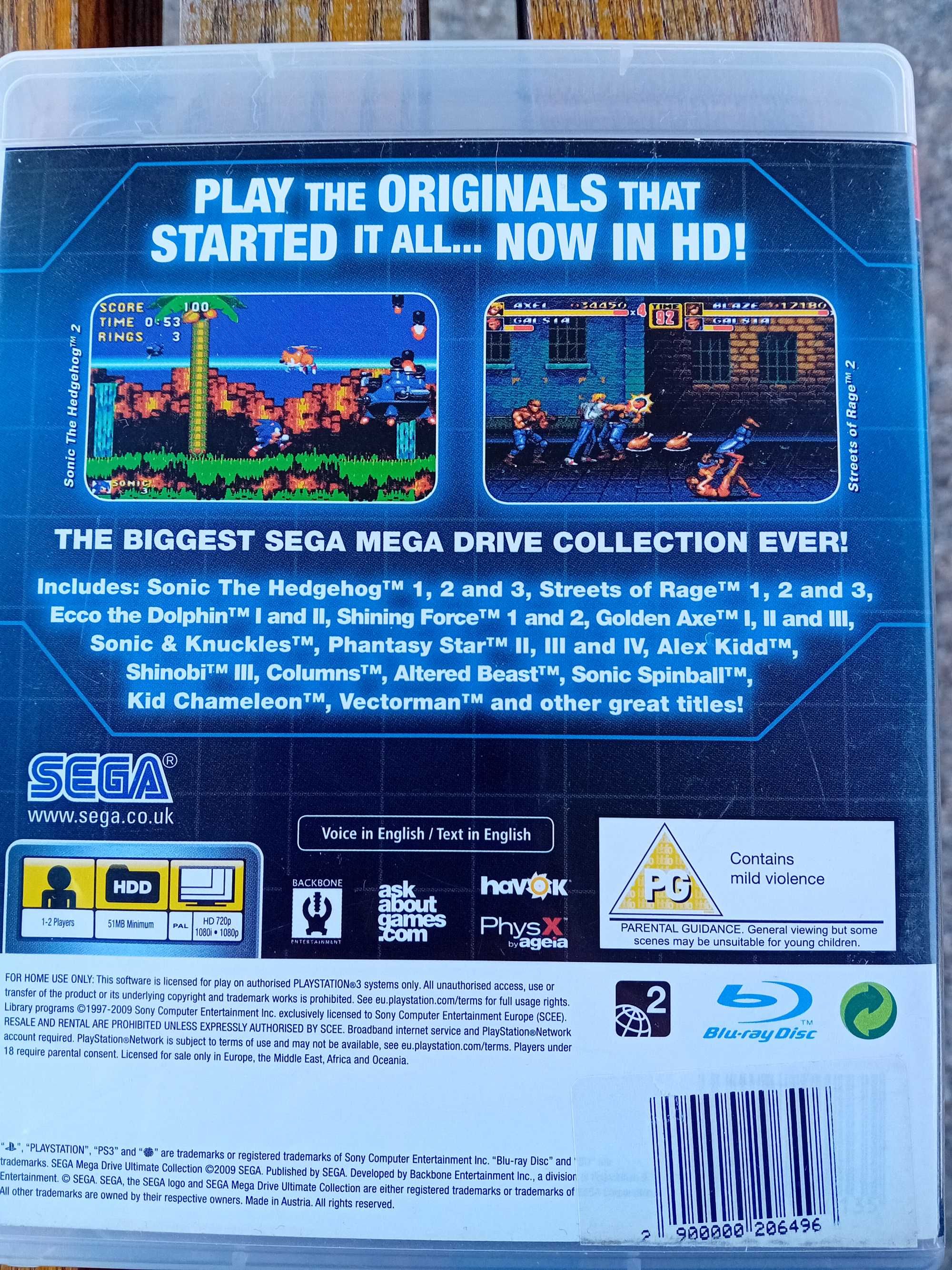 Gra ps3 Mega Drive ultimate collection