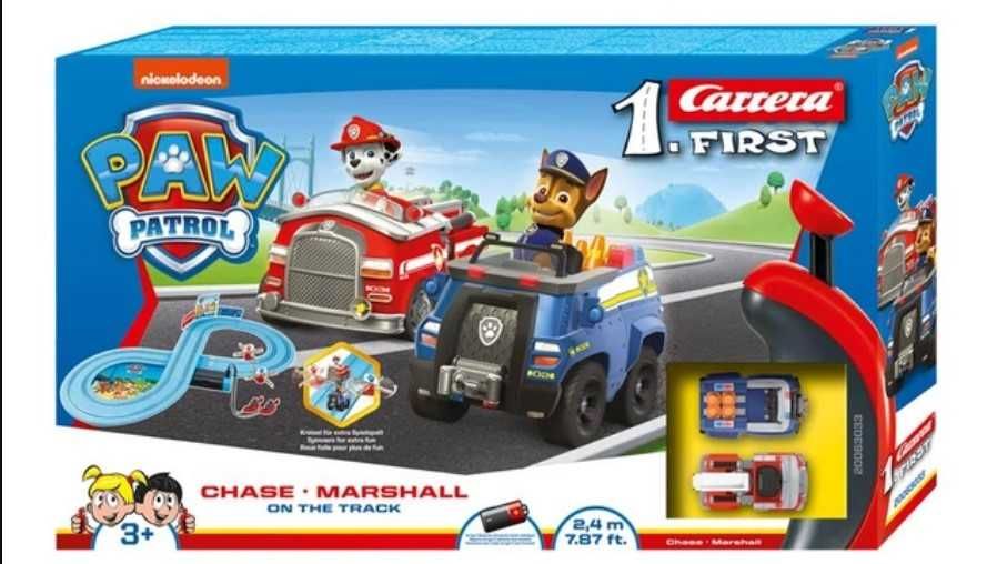 Carrera First Paw Patrol Автотрек Щенячий патруль (Маршал и Чейз)