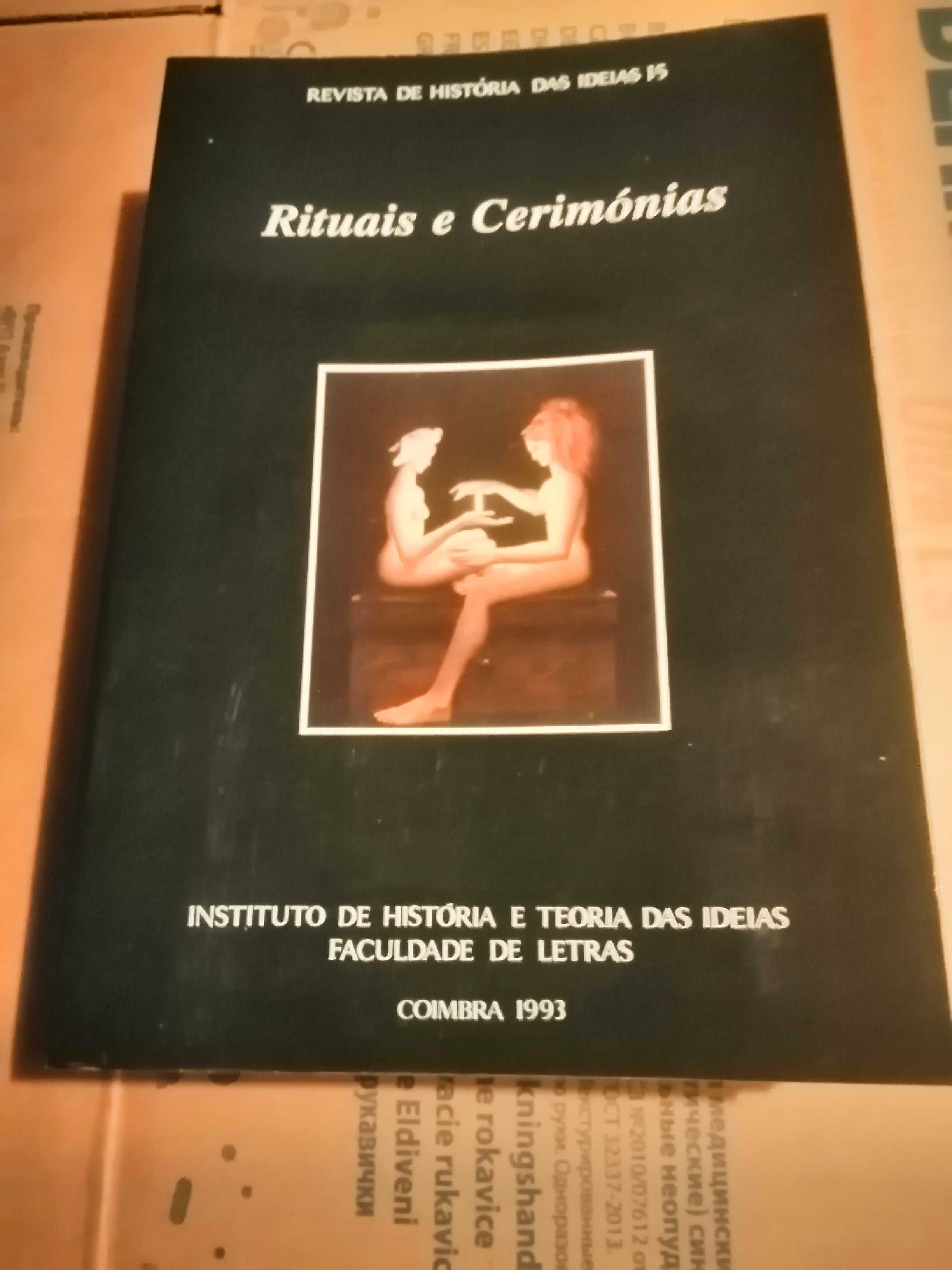 Livros - Revista da História e das Ideias (vários tomos)