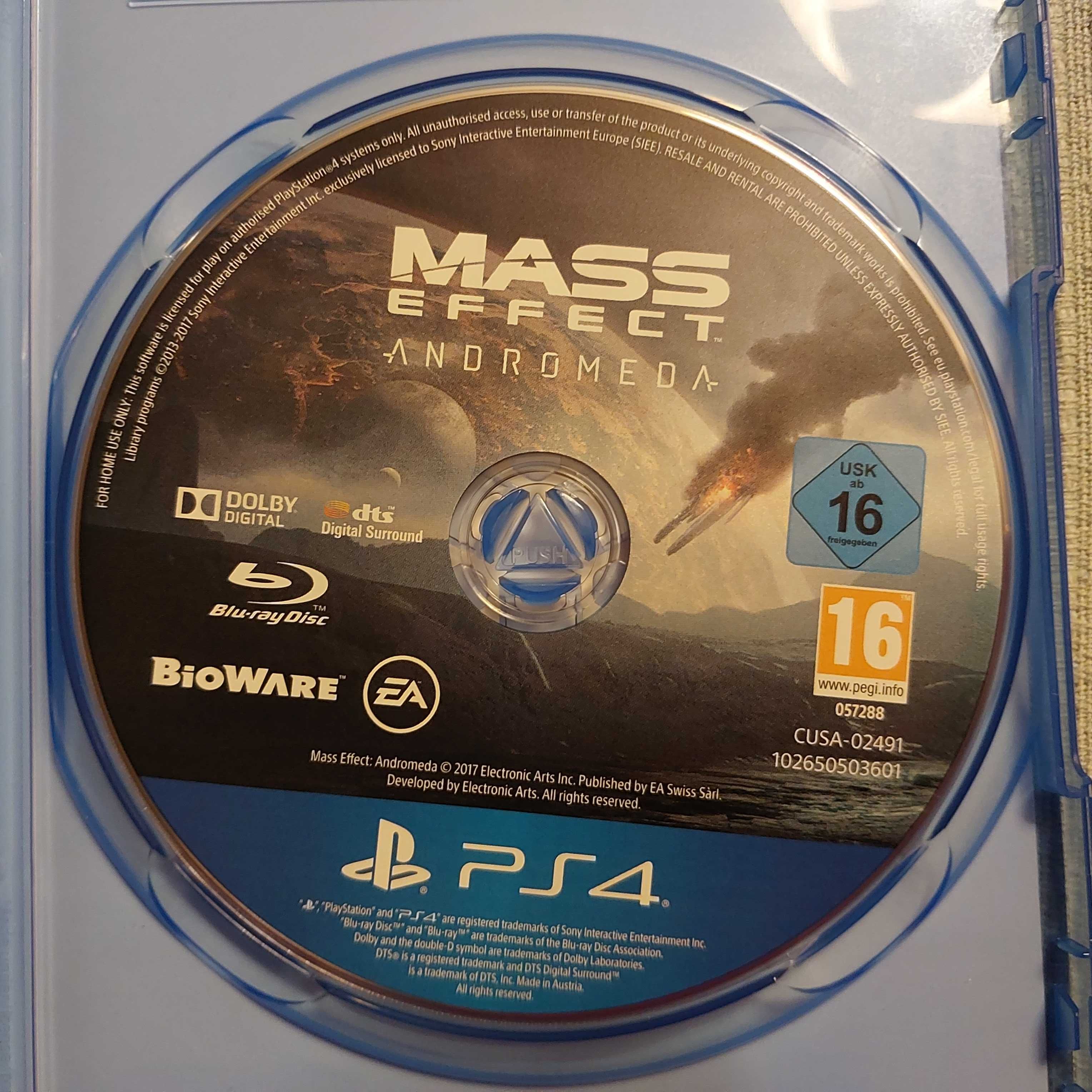 Mass Effect  ANDROMEDA gra na PS 4 (jak nowa)