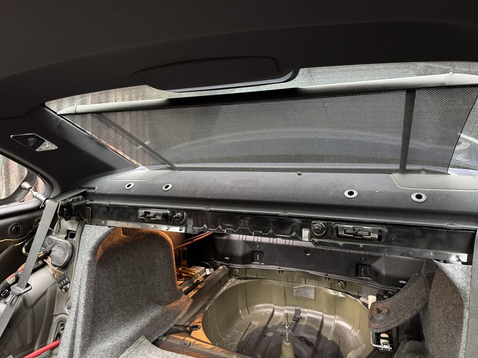 Bmw e46 coupe roleta tylnej szyby z półką