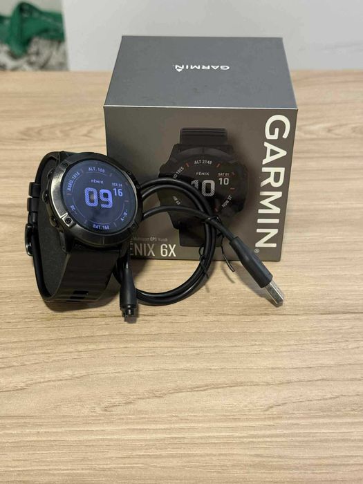 Relógio Garmin Fénix 6X Pro - Excelente estado