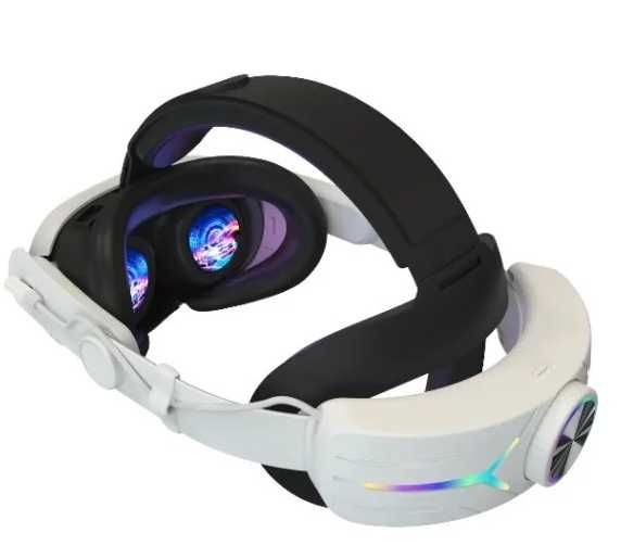 Кріплення Meta Oculus Quest 3 на Голову з акумулятором 8000 mAh RGB