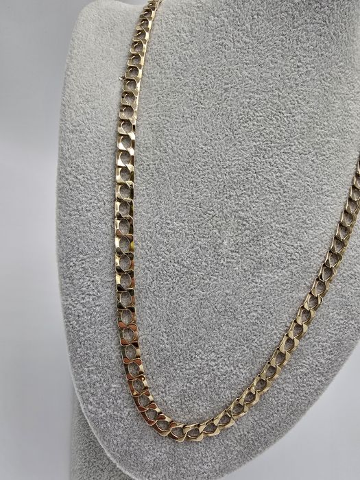 Złoty łańcuszek pancerka próby 333