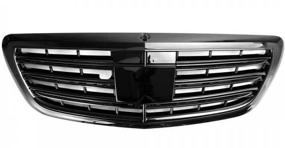 Передня решітка Gloss Black для Mercedes-Benz W222 2014-2020 р 881835