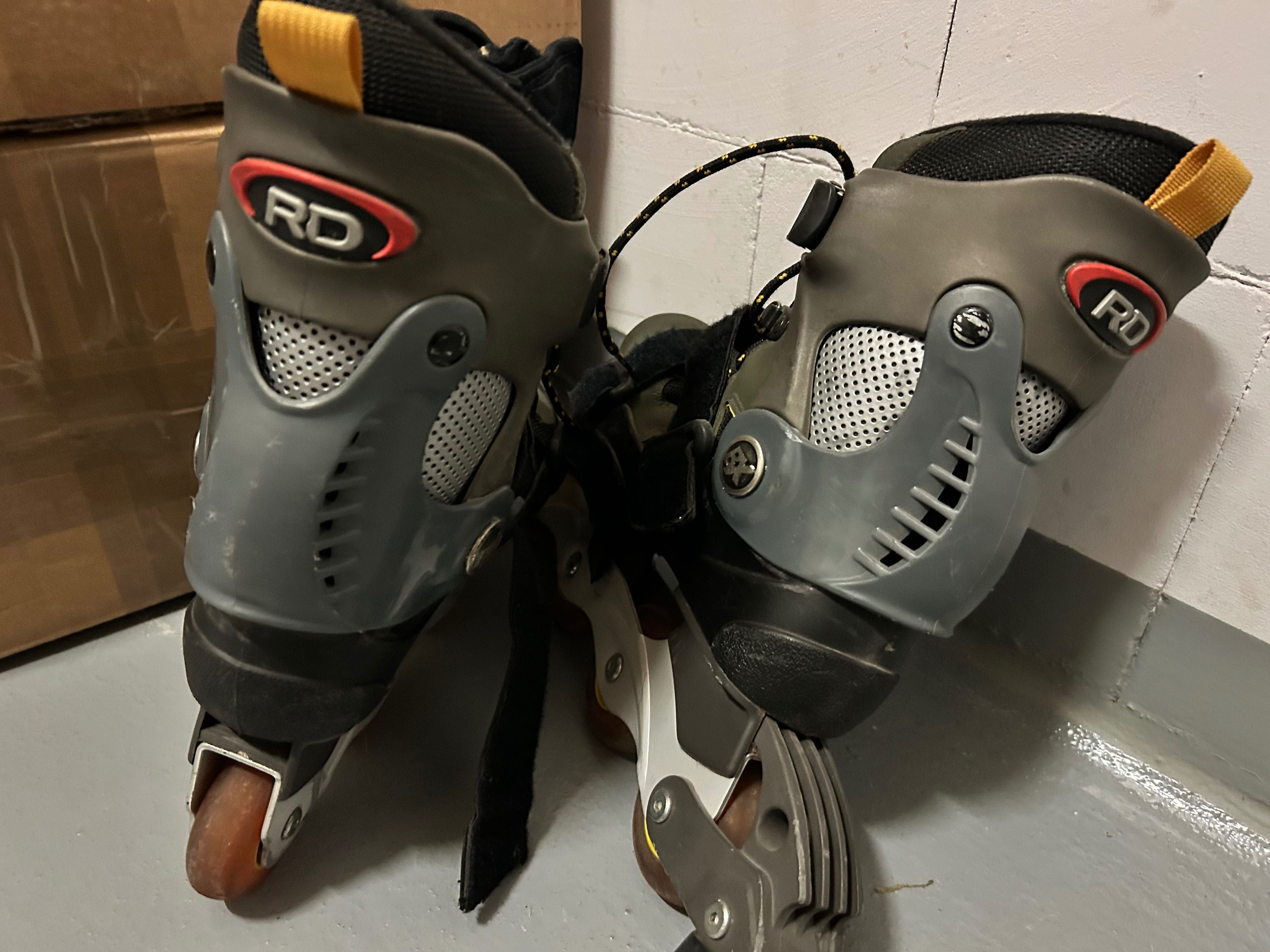 Rolki damskie RollerDerry 37/38 w idealnym stanie