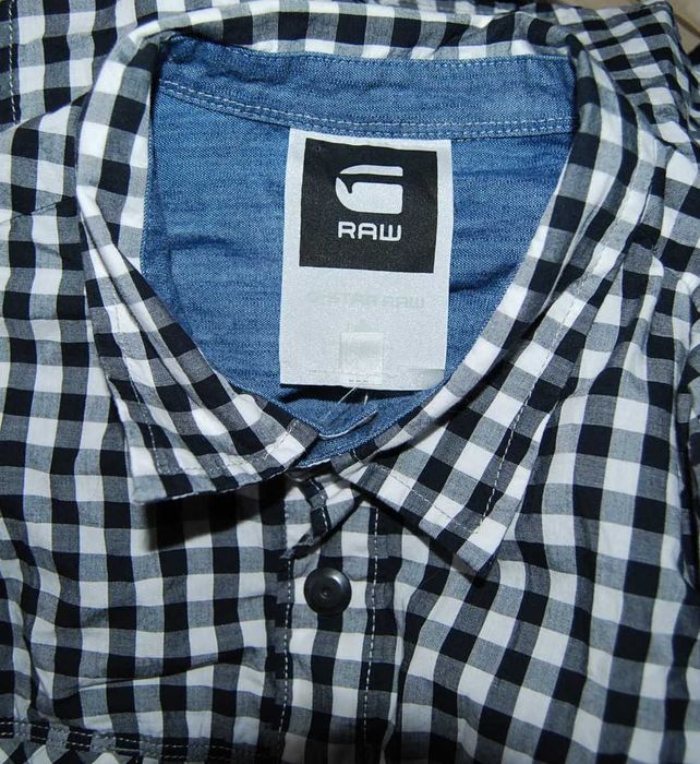 G-STAR RAW roz.XL koszula męska w kratę jak nowa