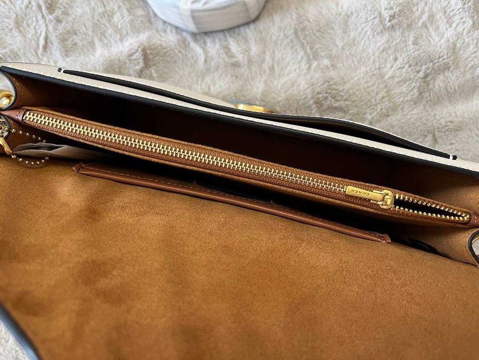 Сумка Coach Tabby Shoulder Bag 26 Біла