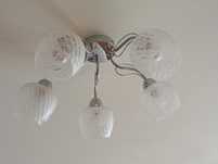 Lampa sufitowa +kinkiety
